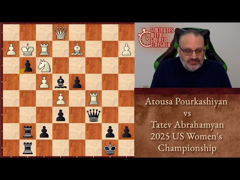 5 Minutes with Ben: Atousa Pourkashiyan vs Tatev Abrahamyan, 2025 US Women's Championship