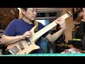 (FR) 8_Harmonics on my 8 strings custom guitar 🎸 