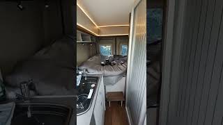 Sneaky peek of the Globecar Summit Shine 540 campervan
