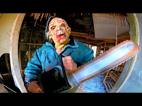 PSYCHO CHAINSAW ZOMBIE ATTACKED ME...