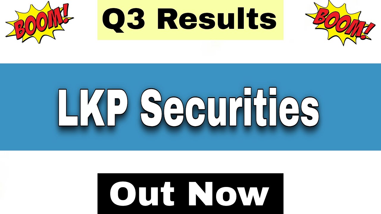 LKP Securities Results Today | LKP Securities Q3 Results 2026 | LKP Securities Share Latest News |