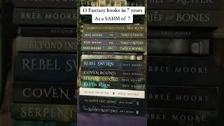 11 fantasy novels, 7 novellas, and 3 non-fiction books published in 7 years! And I'm still here,