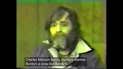 Charles Manson doesn’t like Ted Bundy