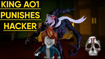 KING AO1 PUNISHES SPEED HACKER (Pillar chase 2 AO1 Bronze gameplay)