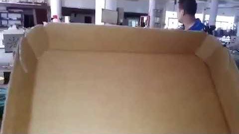 8 corner carton board box erecting machine QH-9905