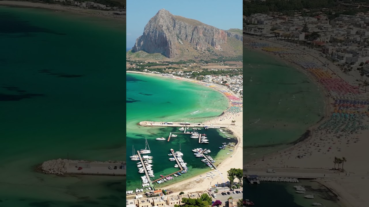 🌊 San Vito Lo Capo Sicily Drone | Stunning Beach