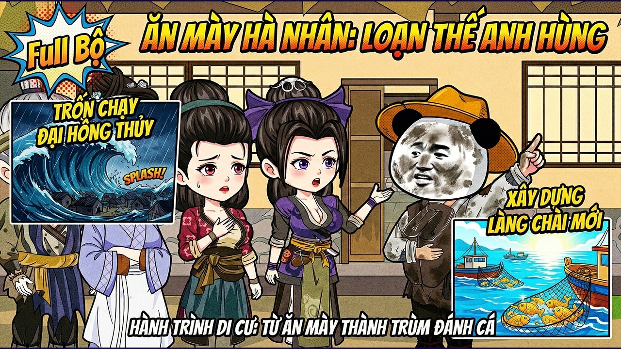 《Full End》Hà Nhân Vua Ăn Mày Sinh Tồn Qua Đại Nạn