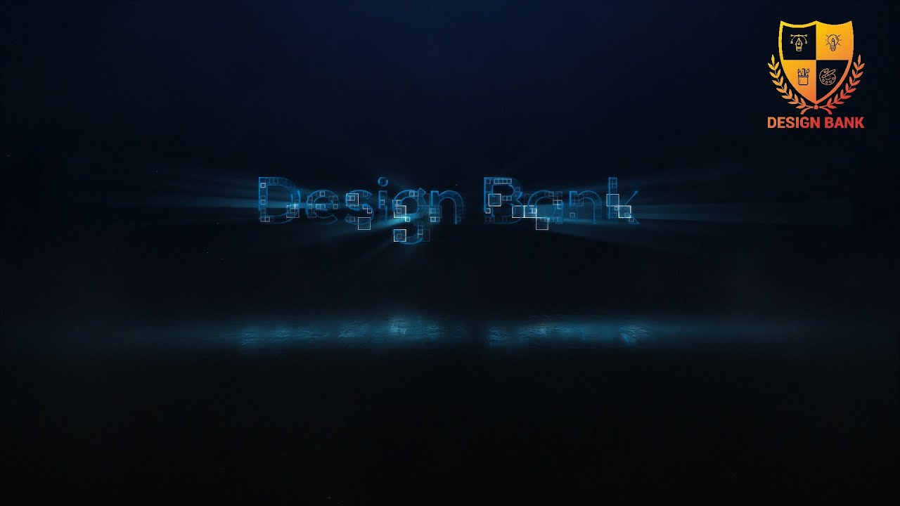 ID #289 - Pixel Glitch Logo Reveal Intro Animation - Design Bank Logo ...