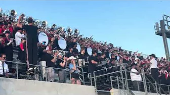 10-04-25 The Goin' Band From Raiderland" play their fight song "Fight Raiders Fight"