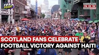 World Cup 2026: Scotland Fans March Through Boston Playing Bagpipes In Epic Celebration | WATCH