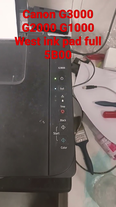 Canon G3000 G2000 G1000 West ink pad full 5B00