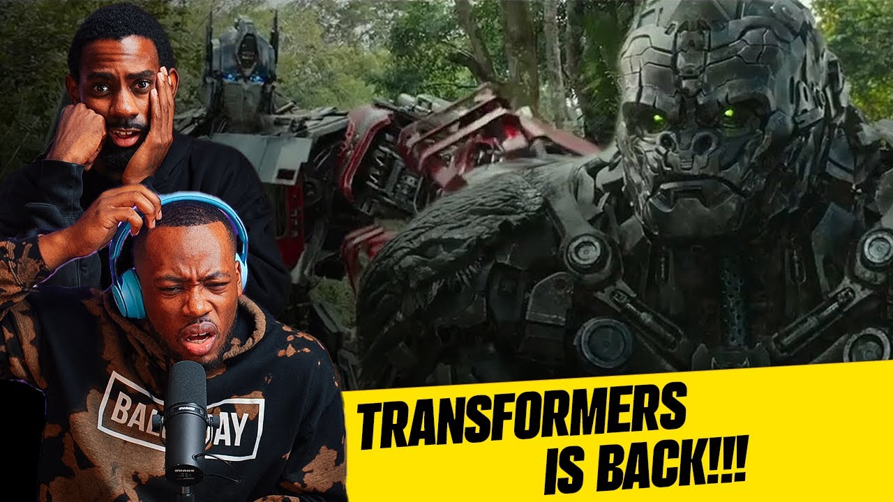 Transformers: Rise of the Beasts | Official Teaser Trailer Reaction (A NEW CAST &  THREAT!?!?)