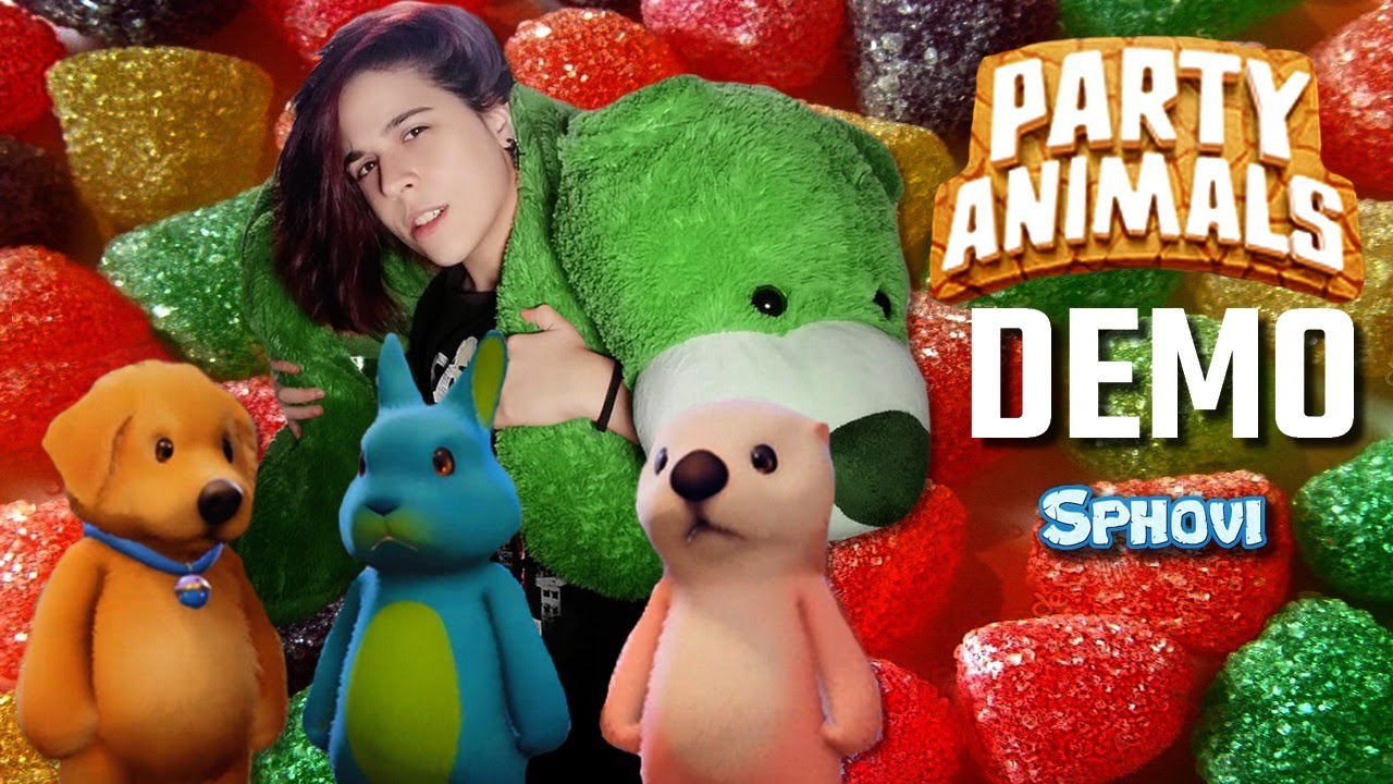 SON TODOS ACHUCHABLES. | Probando la DEMO del PARTY ANIMALS.