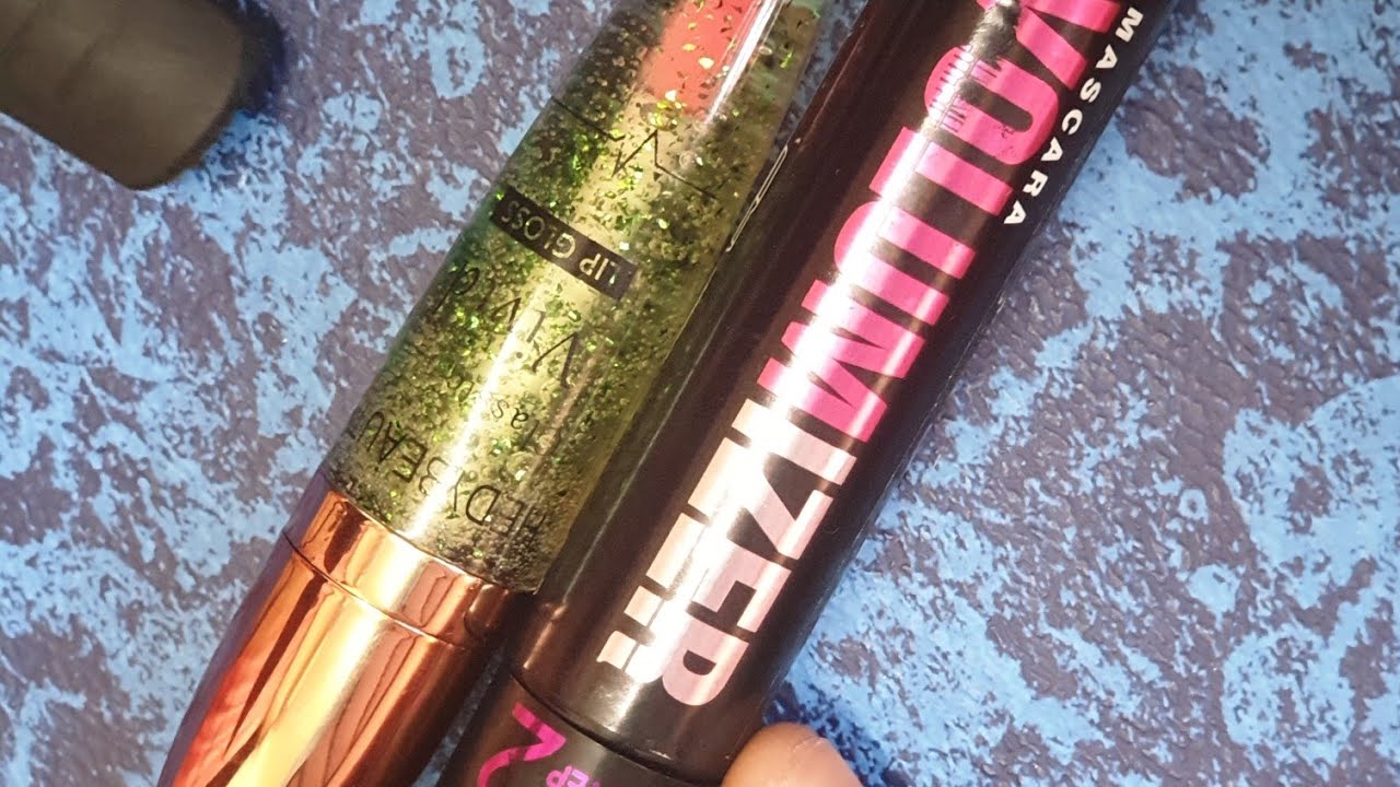Lip gloss And mascara YouTube