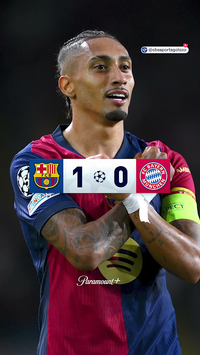 Barcelona flipped the script on Bayern 😯