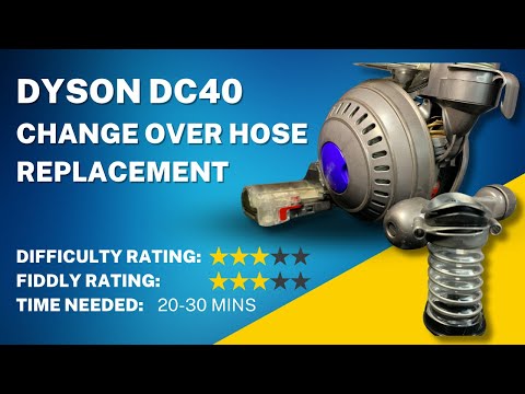 How To Change A Lower Part Hose On A Dyson Dc40 Vacuum Cleaner