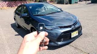 2017 Toyota Corolla Remote Start