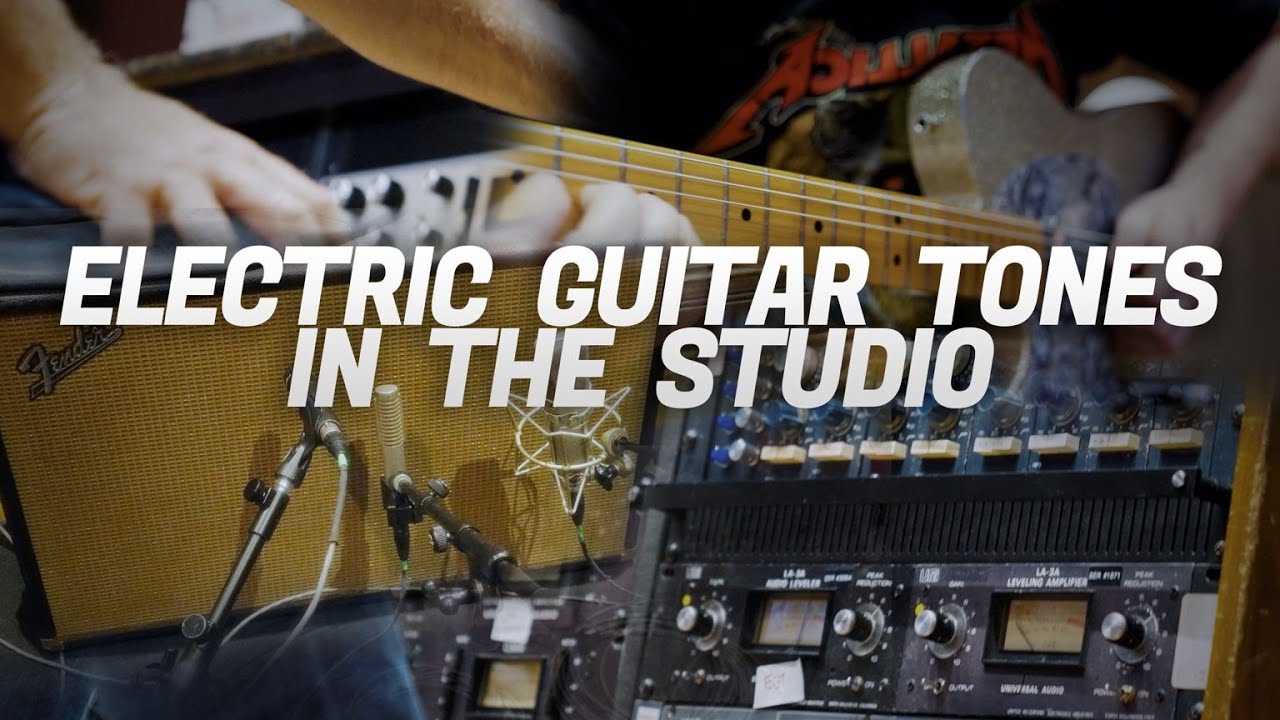 Настройка звучания гитары во время записи