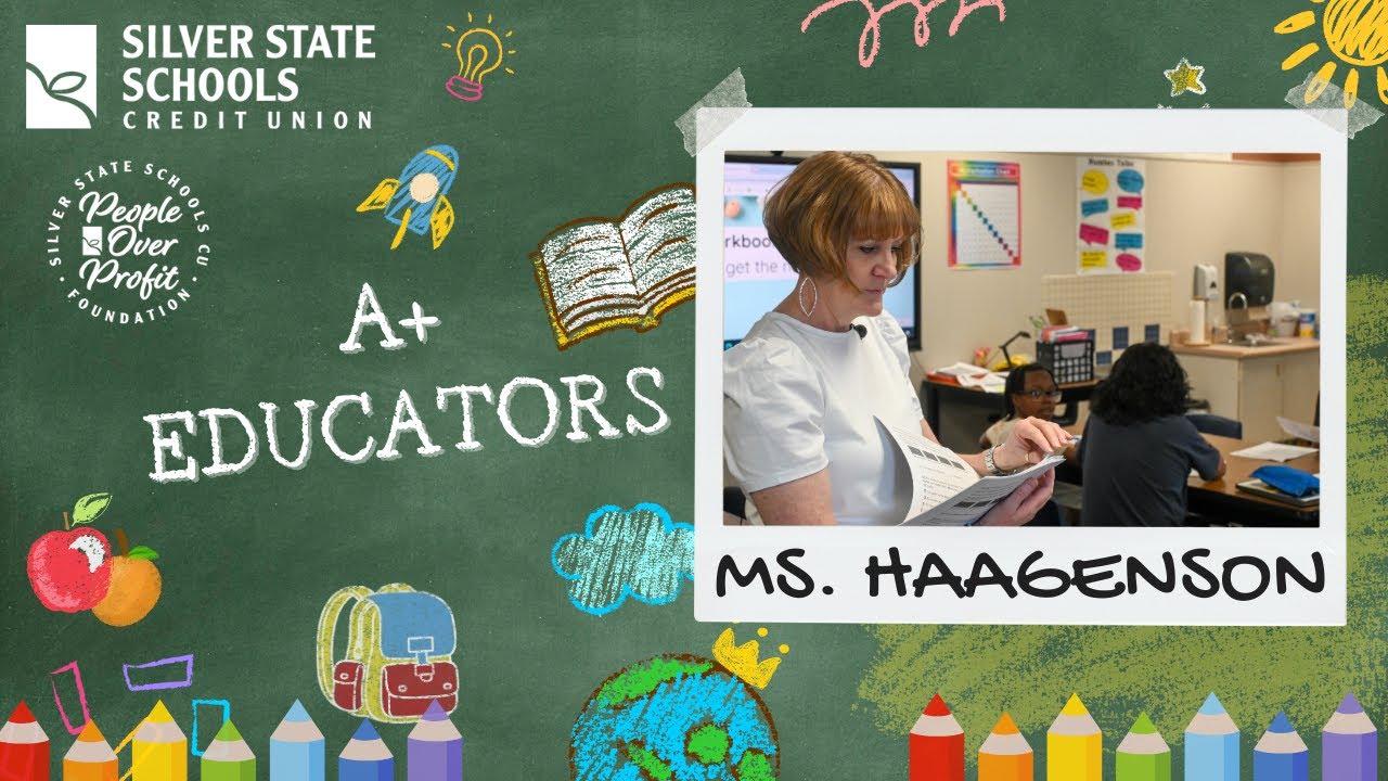 FOX5 Las Vegas: A+ Educators - Ms. Haagenson | Silver State Schools Credit Union