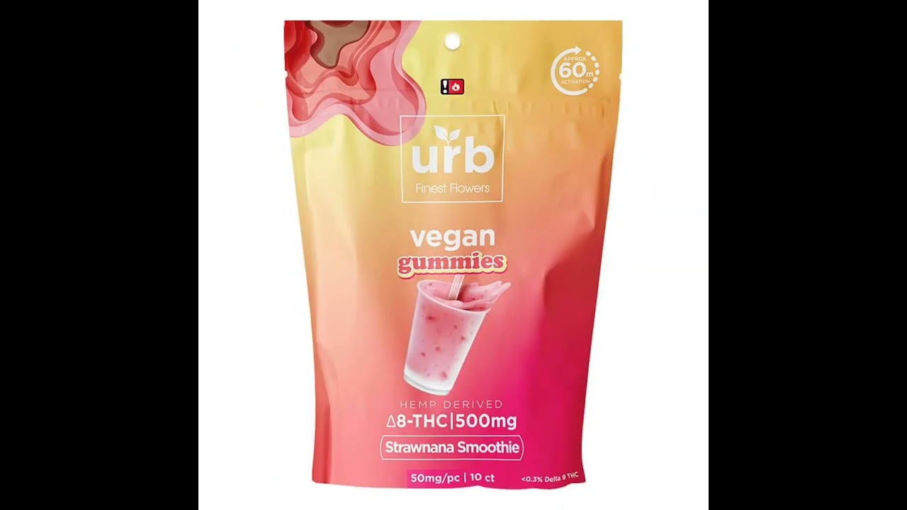 CBD Hemp | Kingston Kush | Hemp Deprived Vegan Gummies | Delta 8 THC 