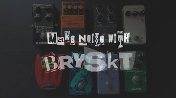 NO INPUT NOISE WITH BEHRINGER MIXER AND RANDOM PEDALS