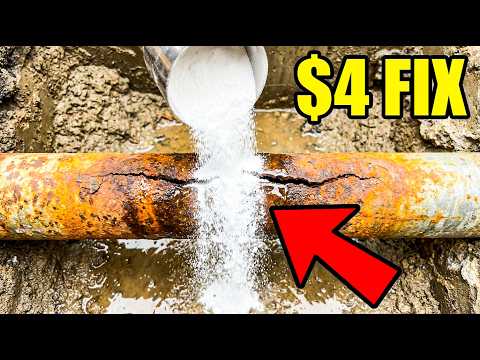 This $4 Powder Seals Your Pipes FOREVER. Why Did the Plumbing Industry Bury It?
