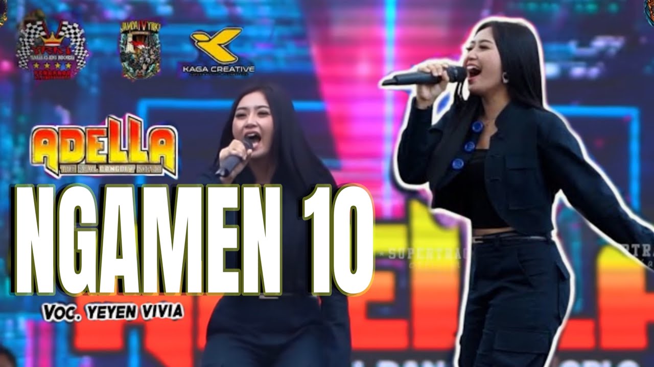 YEYEN VIVIA - NGAMEN 10 - ADELLA - JAMDA 4 YRKI PENGPROV D.I.YOGYAKARTA - KAGA CREATIVE
