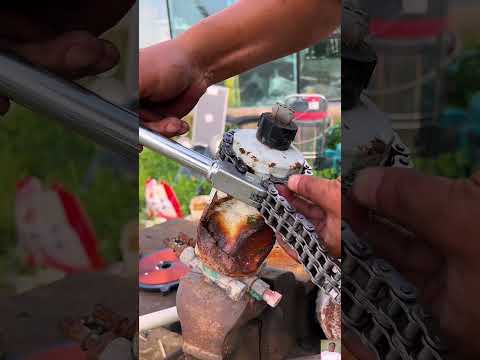 Hack oil filter is much easier this tool