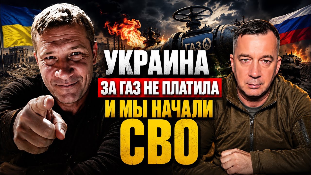 УКРАИНА ЗА ГАЗ НЕ ПЛАТИЛА и МЫ НАЧАЛИ СВО