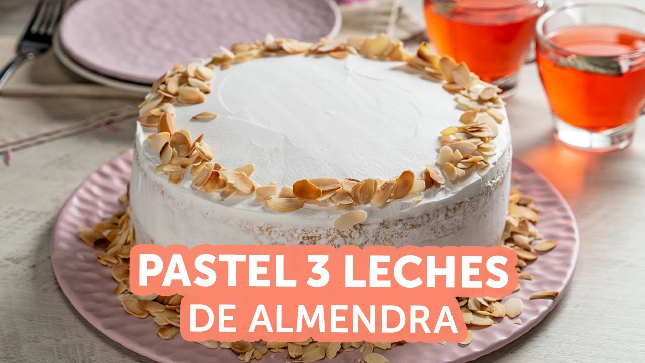 Pastel 3 Leches de Almendra | Kiwilimón
