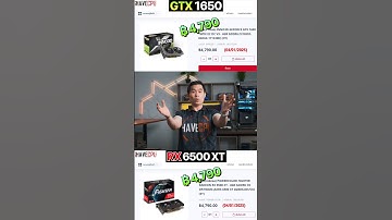 RX 6500 XT VS GTX 1650