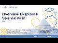 Overview Eksplorasi Seismik Pasif