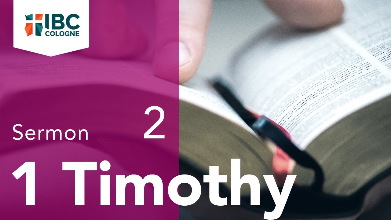"‘Follow those who, like Paul, follow Jesus/ 1 Timothy 1:5/11/ Jonathan Douglas