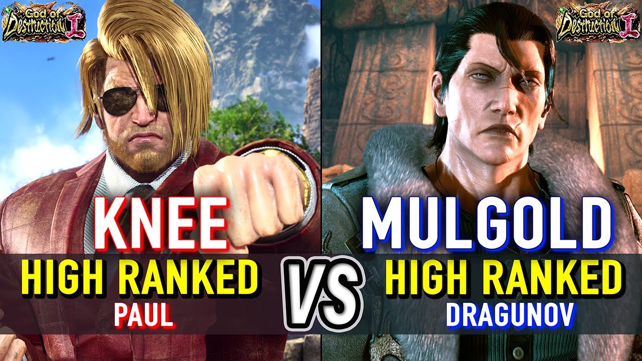 T8 🔥 KNEE (Paul) vs MULGOLD (Dragunov) 🔥 Tekken 8 High Level Gameplay