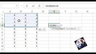 How to sum up in an excel as a beginner
