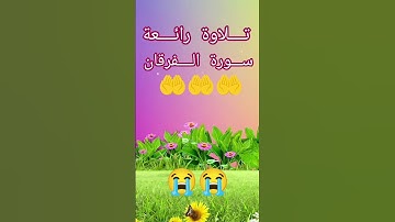 تلاوة خاشعة تنسيك هموم الدنيا🤲🐜🐜👀