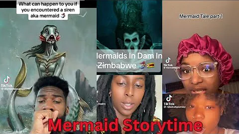 Mermaid Storytime Tik tok Compilation #mermaids #siren #folklore #caribbeanhistory