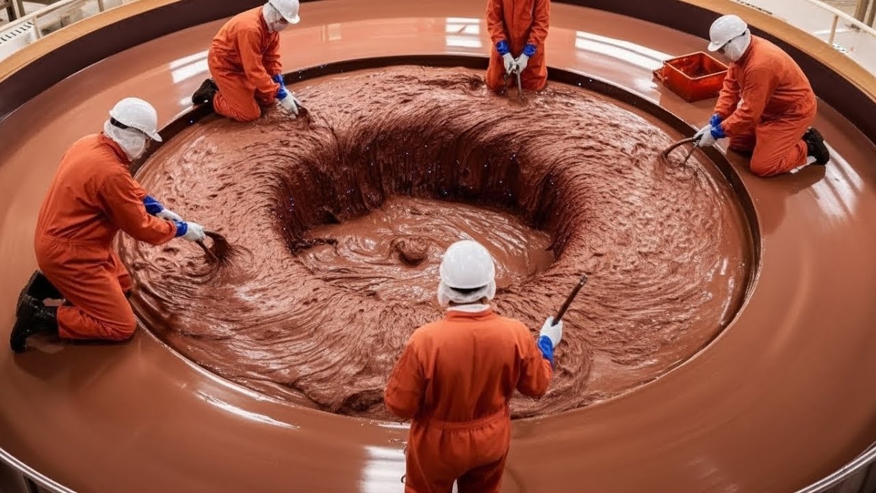 Inside the Chocolate Factory – From Cocoa Bean to Luxury Chocolate (Full Process)