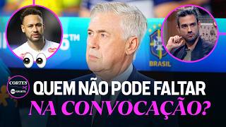 "TEM QUE LEVAR O NEYMAR!" DEBATEMOS O QUE ESPERAR DA CONVOCAÇÃO DA SELEÇÃO BRASILEIRA