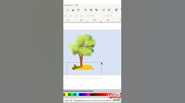 Effect Pointillism Inkscape #Shorts