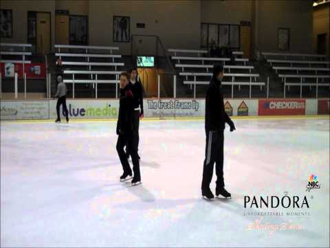 Behind The Scenes At PANDORA Unforgettable Holiday Moments On Ice Rehearsals 