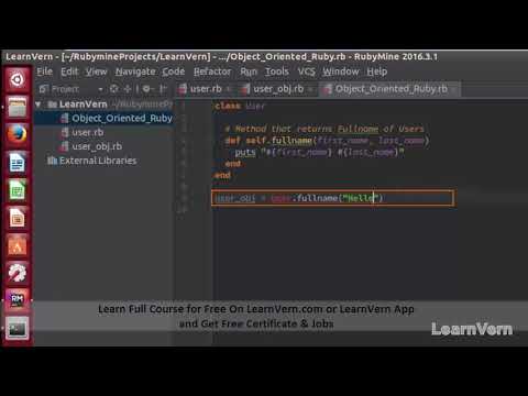Ruby Class Method Practical