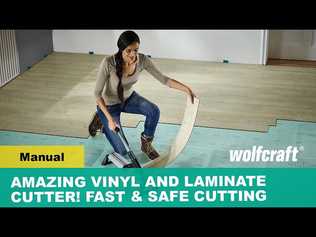 Wolfcraft VLC 800 laminate cutter, manual (6939000) starting from
