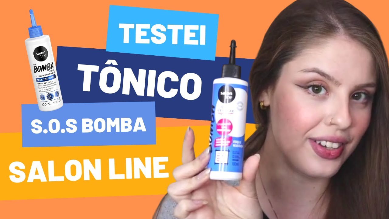 TESTEI TONICO SOS BOMBA SALON LINE - SERÁ QUE O CABELO CRESCE QUAL RESULTADO? | BEATRIZ PAIVA