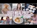 WHAT I EAT IN A DAY ON WEIGHT WATCHERS | EASY + HEALTHY LUNCH MEAL PREP