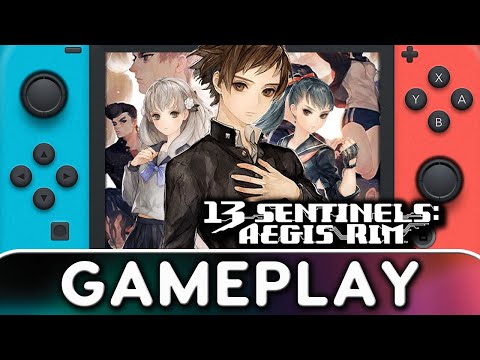 13 Sentinels: Aegis Rim | Nintendo Switch (Japanese) Gameplay