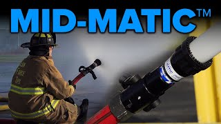 Mid-Matic™ Automatic Flow Rate Nozzle for Firefighting | Handline Attack