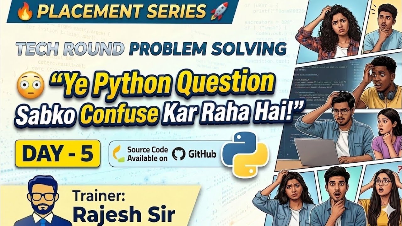 Problem Solving Day-5 | Building Programming Logic | Technical ...
