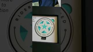 Uber top 2% driver award