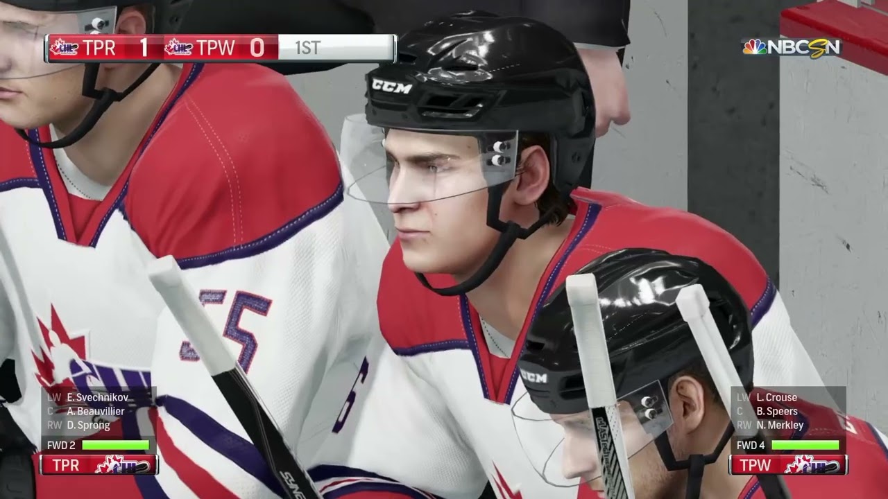 NHL 16 CHL Red/White Prospects Game